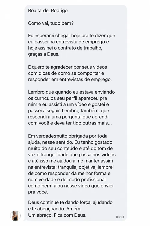 Depoimento de Manuelly