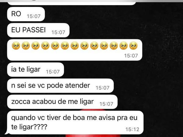 Depoimento de Thaís